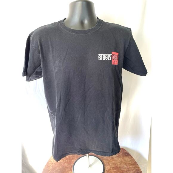 Steely Dan Shuffle Diplomacy 2011 Tour T-Shirt Black Size S - Picture 1 of 6